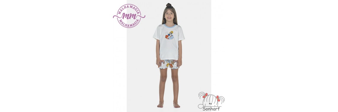 Malha Magia Sonhart Pijamas Abertura 008